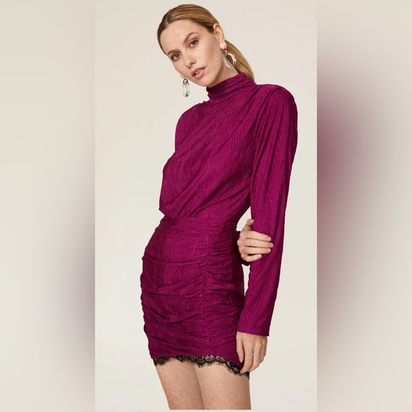 Saylor Pink Mini Dress - Picture 2 of 9